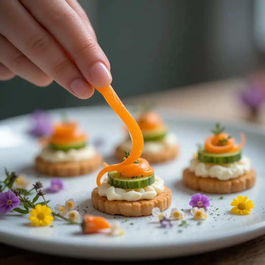 Assembling Elegant Garden Canapés Step by Step (The magic of transformation — from simple to sophisticated bite)Brunch Recipe: 3 Ways to Impress with Floral Bites