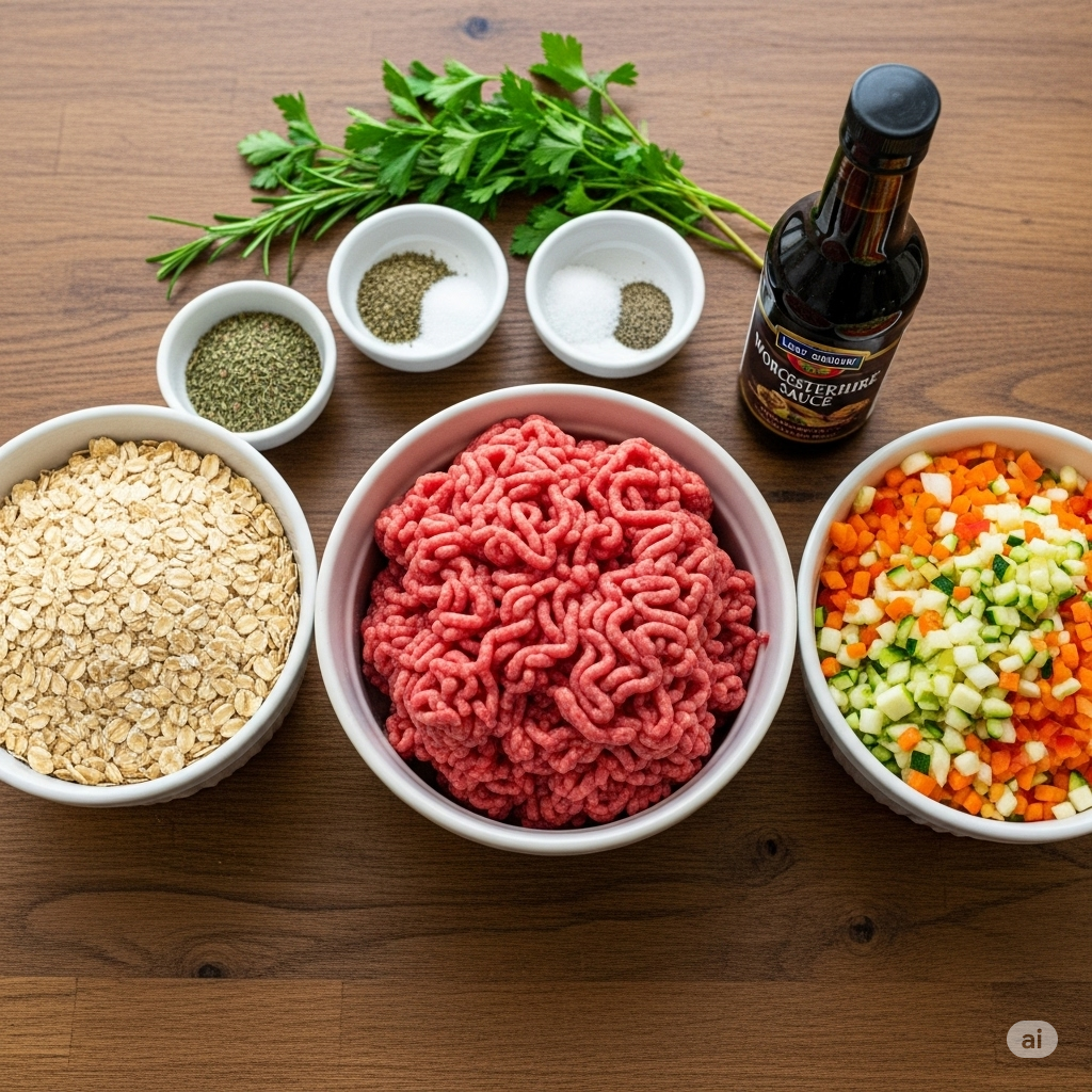 Healthy meatloaf recipe with 5 hidden vegetables kids love! Ready in 30 minutes with lean beef, high protein & nutrients. Perfect for busy families.